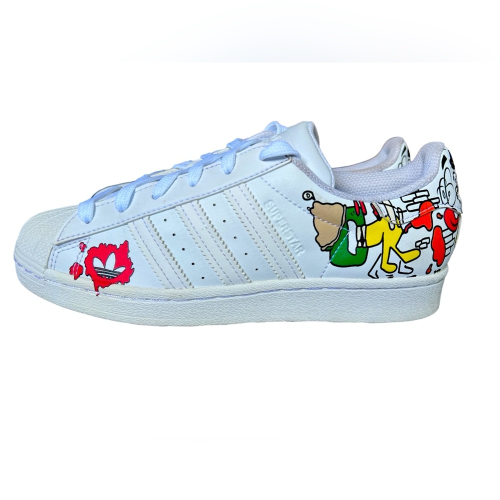 Adidas Original Superstar “White Comic” Sz 5.5/38